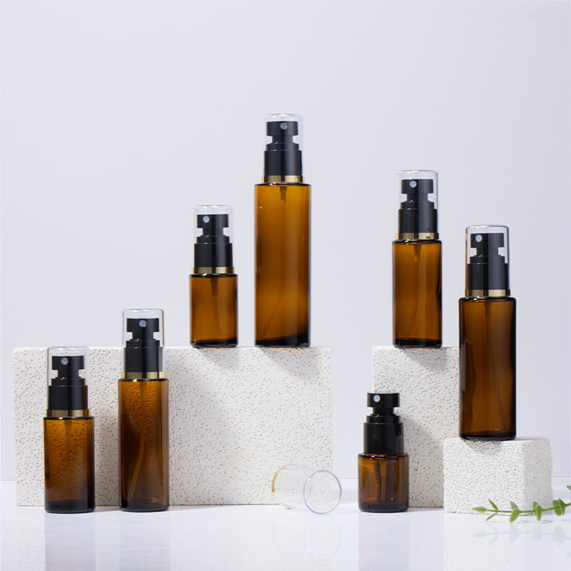 20ml 30ml 40ml 50ml 60ml 80ml 100ml Amber Glass Spray Bote